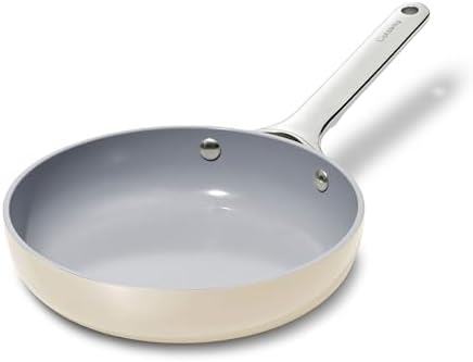 Image of Caraway Nonstick Ceramic Mini Fry Pan on a stovetop